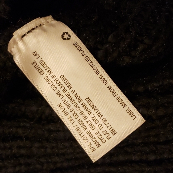 Universal Thread™ Crewneck Bobble Pullover Sweater in Black Size XXL - Picture 7 of 8